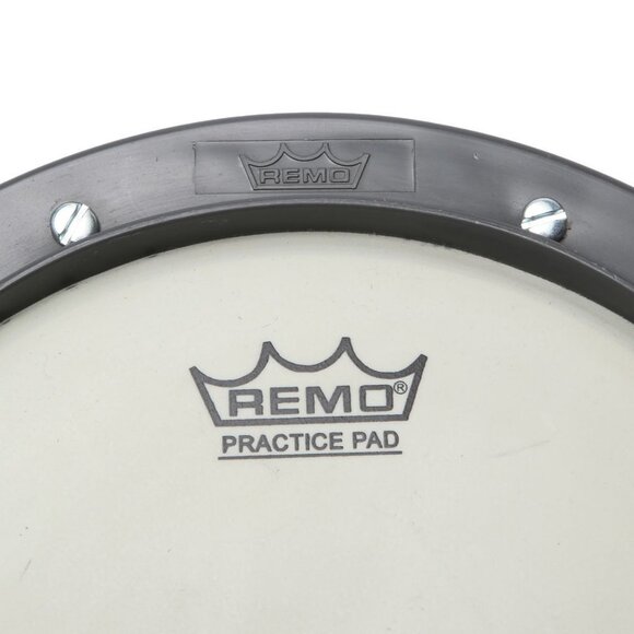 REMO Tunable Drum Practice Drum Pad Music Instrument Percussion Grey White - Picture 8 of 8